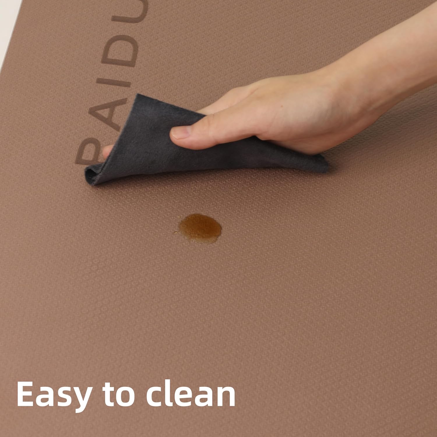 Yoga Mat Non Slip Anti-tear,extra thick High Resiliency Professional POE Yoga Mats for Women Men Kids,70"x24"x10mm,Workout, Yoga, Pilates and Floor Exercise, with Carrier Strap