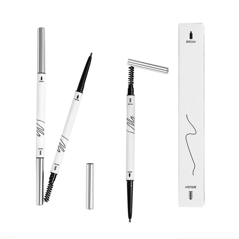 BAIMA Ultra-Fine Waterproof Hard Core Non-Smudging Eyebrow Color Makeup Pen, Brown