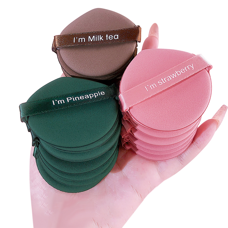 Air cushion powder puff in box