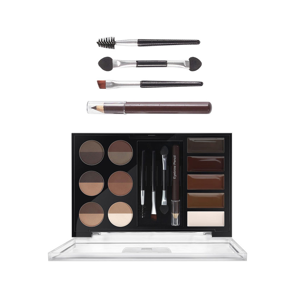 BAIMA Waterproof Novice Eyeshadow Multi-Colour Eyebrow Color Powder Palette Set