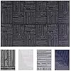 Set of 4 PVC Placemats - Heat-Resistant, Non-Slip, Washable, Woven Table Mats