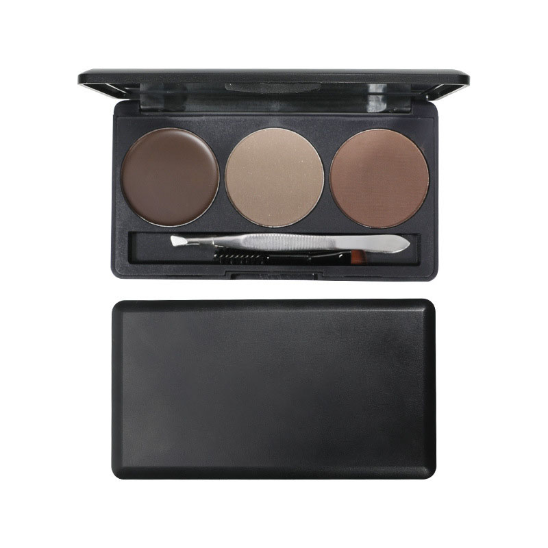 BAIMA Multi-Purpose Easy Color Natural Eyebrow Powder, Multicolor, 7.5g
