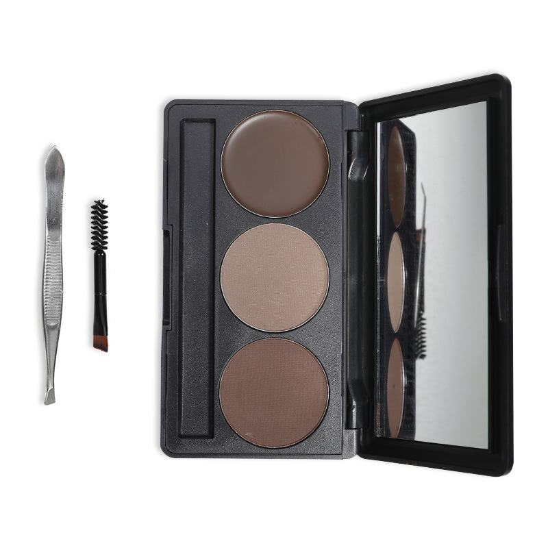 BAIMA Multi-Purpose Easy Color Natural Eyebrow Powder, Multicolor, 7.5g