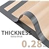 3-Pack Silicone Baking Mat - Food Safe - Easy to Clean, Reusable, Nonstick Baking Supplies for Bread, Macaroon，Cookies & More ，16.5 x 11.6 inches (Rectangle)