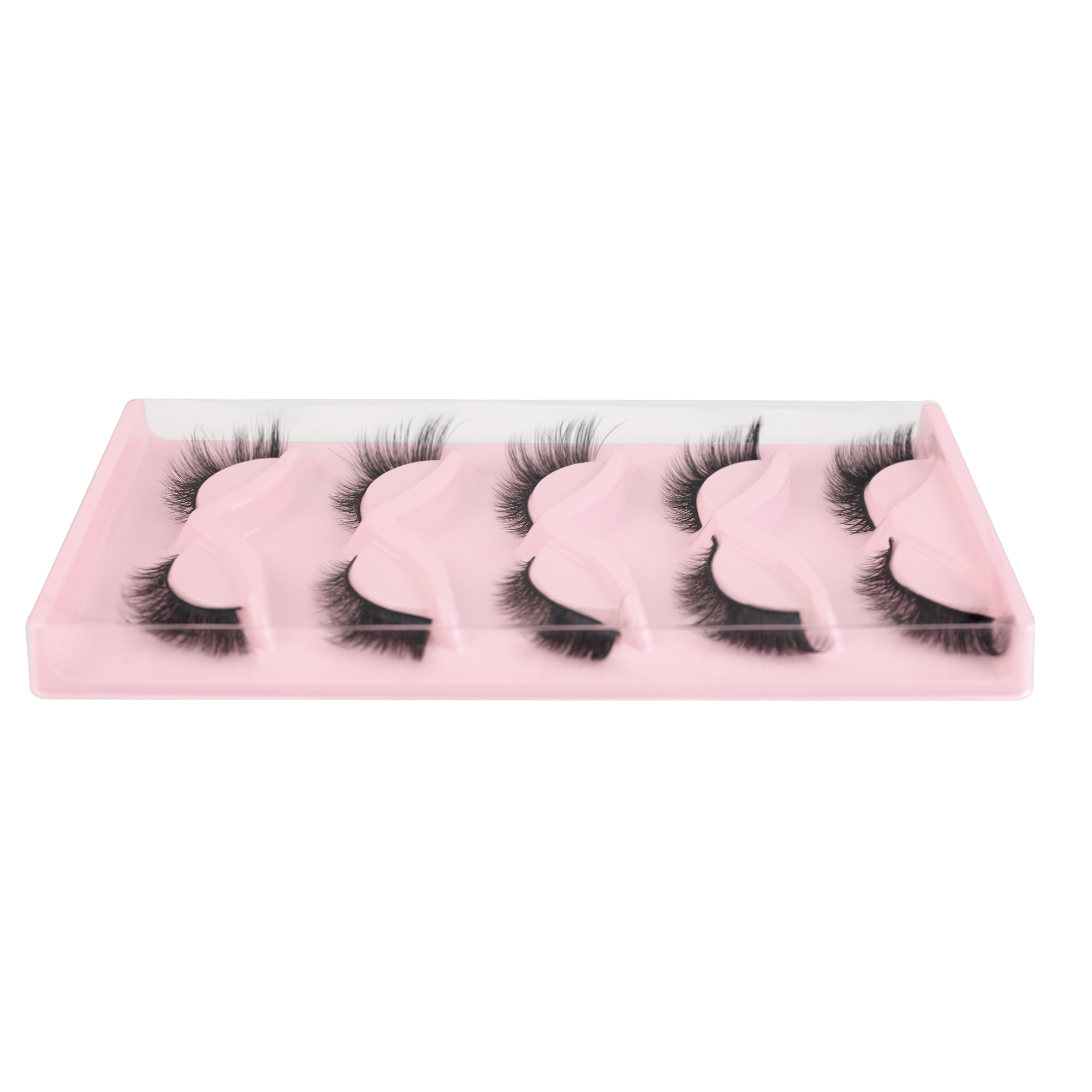 Cross-border Stable Source, Dense Cat Eye Flared Flying Eye Lashes, European and American Style, 5 Pairs