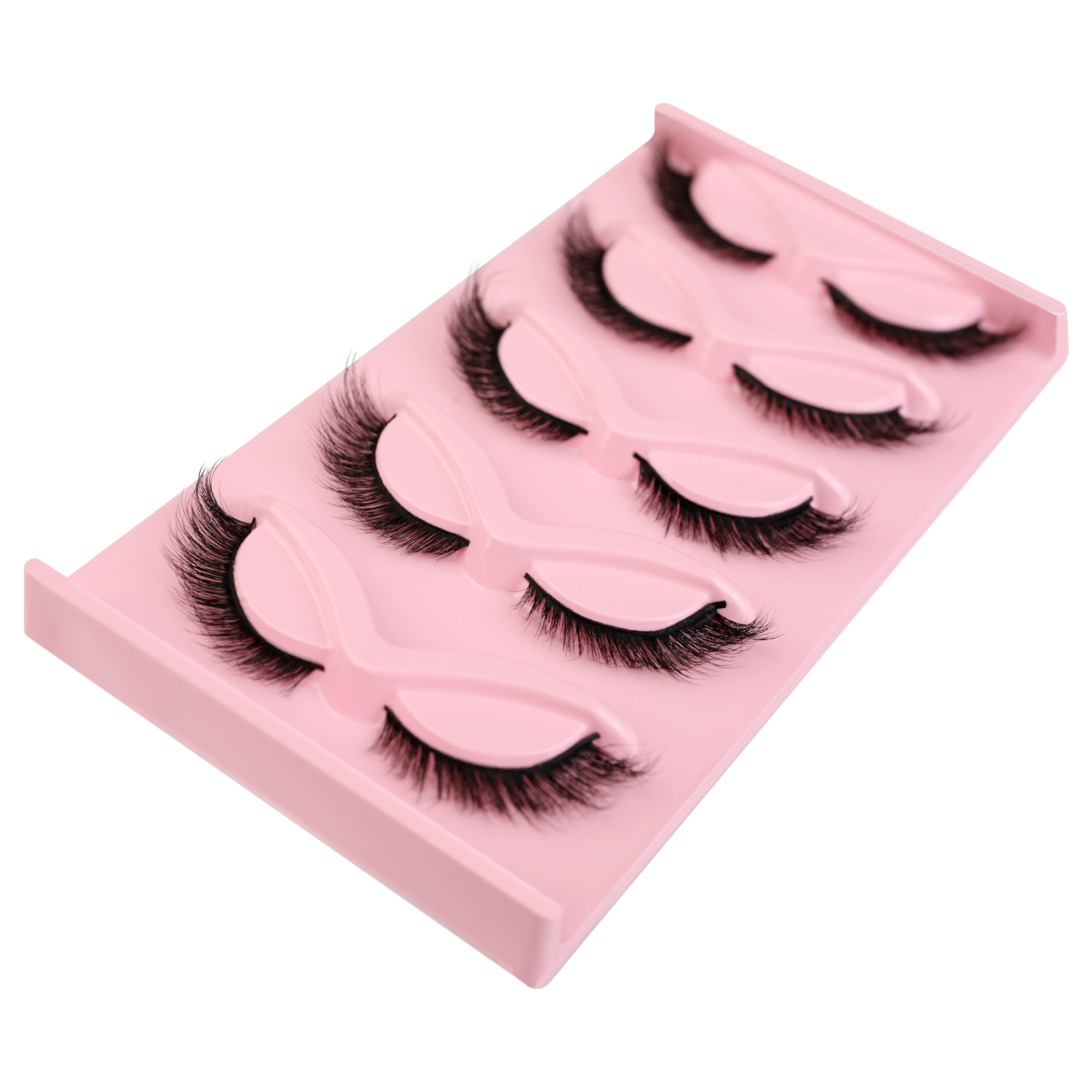 Boost Your Look with Fox Eye False Eyelashes 5 pairs of long-lasting, dramatic lashes for everyday or stage makeup