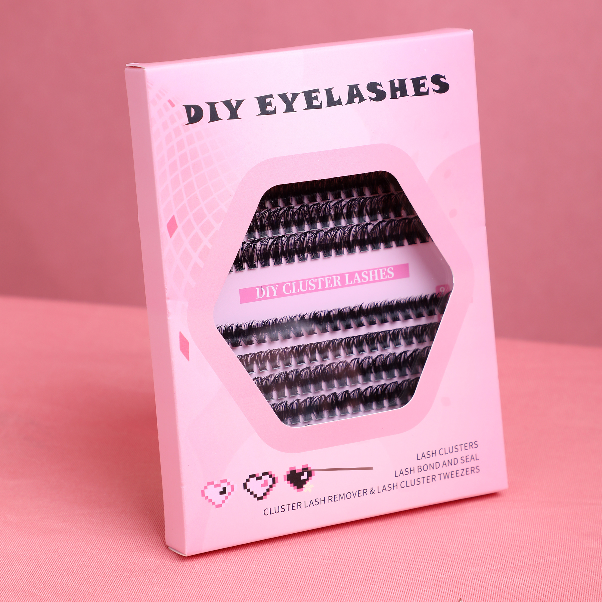 Balse Lash Clusters,240 Pieces of 40D & 50D Curl,5 Length Options, Invisible Hair Stem, Lightweight & Fluffy for Grown Girls, Office Workers, Party Goers, Housewives