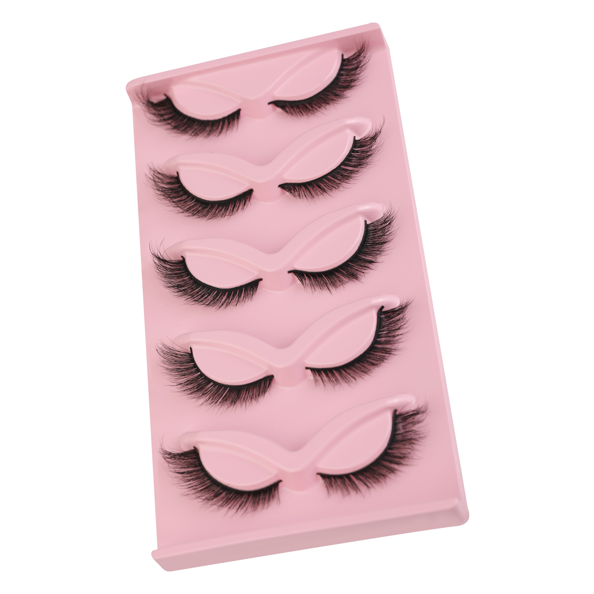 Boost Your Look with Fox Eye False Eyelashes 5 pairs of long-lasting, dramatic lashes for everyday or stage makeup