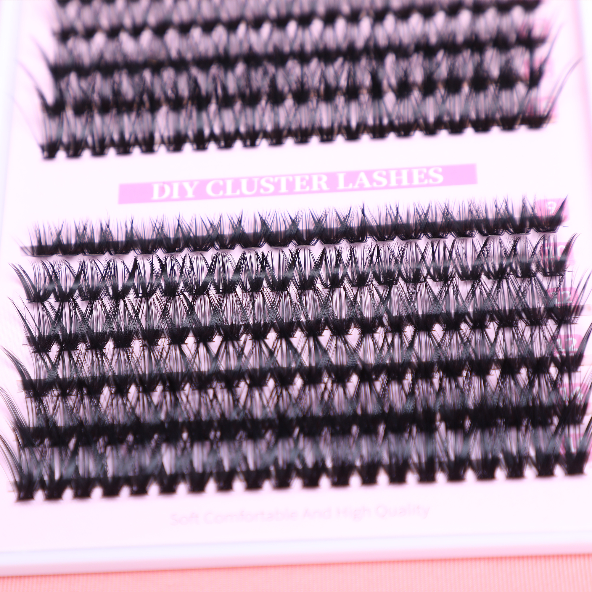 Balse Lash Clusters,240 Pieces of 40D & 50D Curl,5 Length Options, Invisible Hair Stem, Lightweight & Fluffy for Grown Girls, Office Workers, Party Goers, Housewives