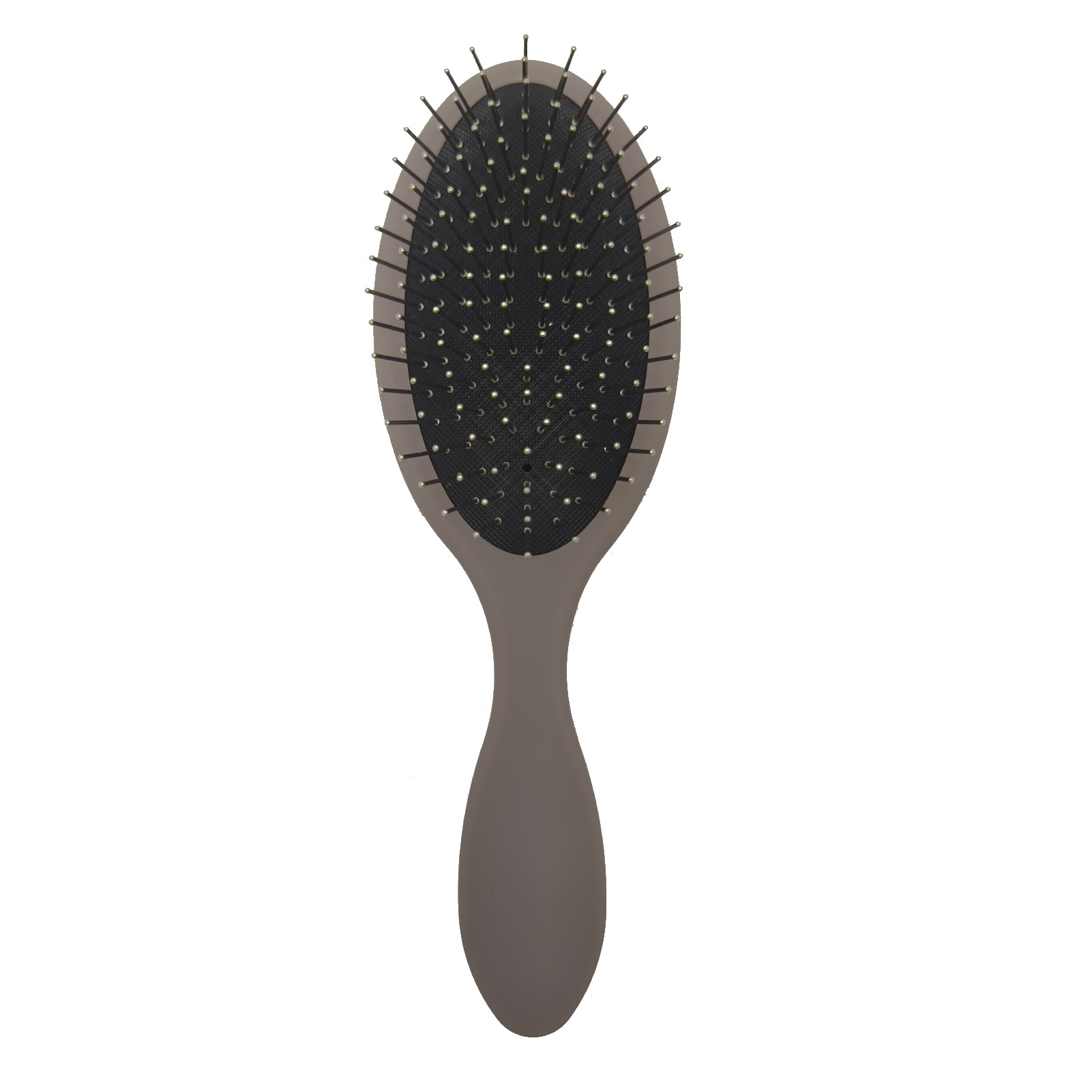 WeiLa Anti-Static Hair Brush Oval, Stainless-Steel Bristles Detangler for Wigs & Hair, ABS Handle