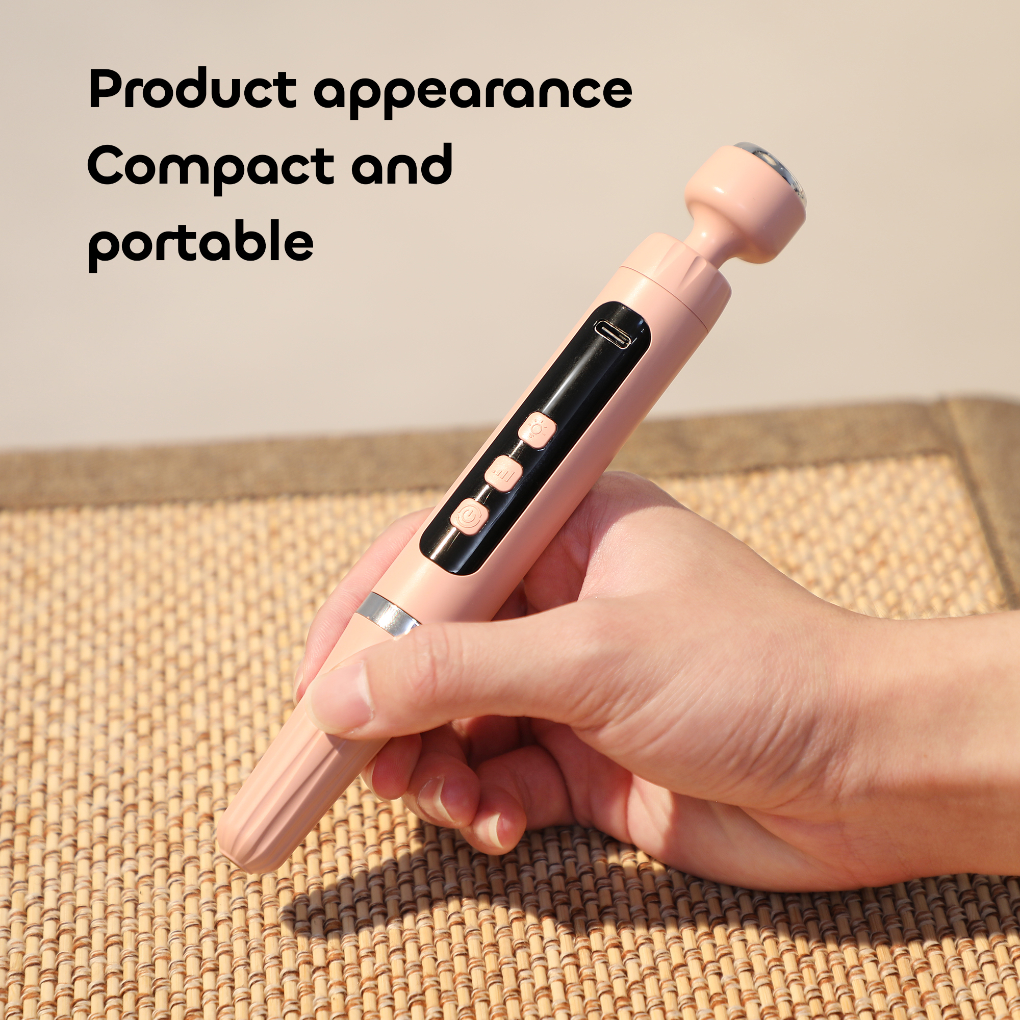 2 in 1 Electric Nail Drill and UV Nail Lamp, Pink Portable Cordless Nail File Machine with Movable UV Light for Gel Nails Polishing Curing, 5 Speeds Rechargeable Nail Drill