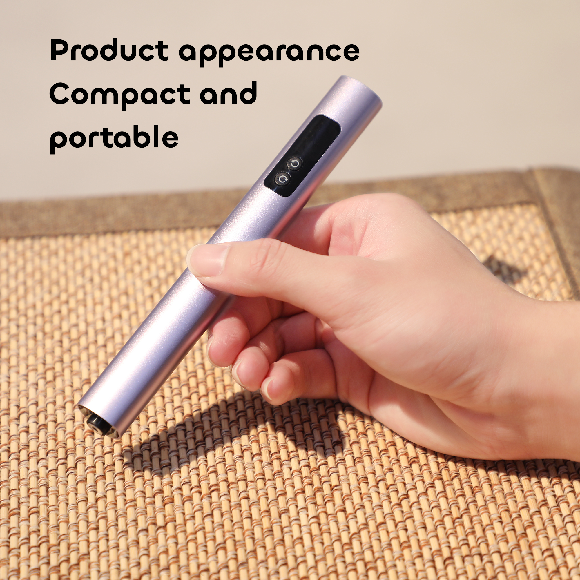 Electric Nail Drill with Triangle Designl, Purple Portable Cordless Nail File Machine with Auxiliary Light, 6 Speeds Rechargeable Nail Drill for Home Salon Manicure Pedicure and Polishing