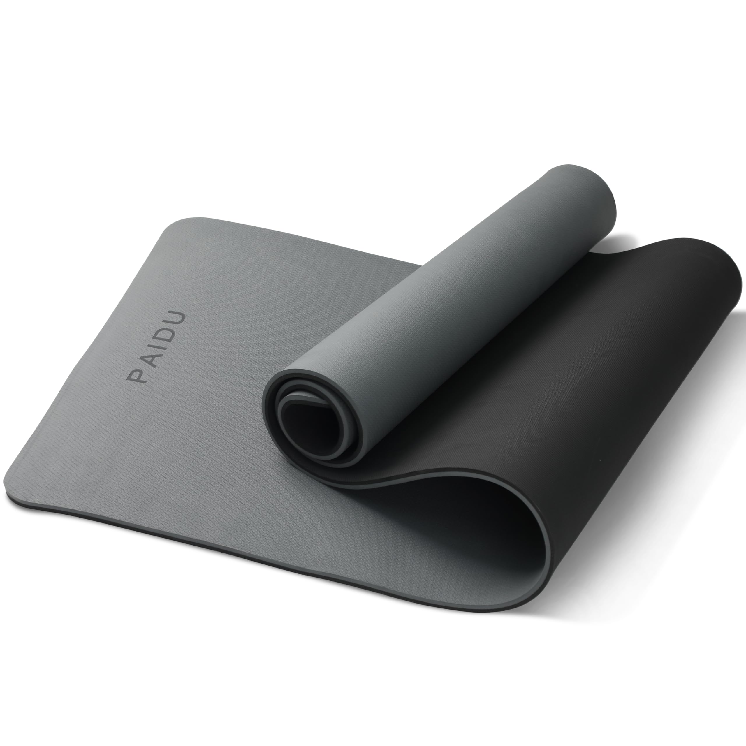 Yoga Mat Non Slip Anti-tear,extra thick High Resiliency Professional POE Yoga Mats for Women Men Kids,70"x24"x10mm,Workout, Yoga, Pilates and Floor Exercise, with Carrier Strap